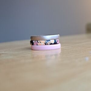 Groove Life Blush Stackable Ring Set Size 6